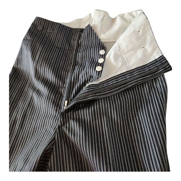 VTG Spanish Riding Pants High Waisted Sz 30" Waist Wool Blend Bell Accents - Picture 10 of 15